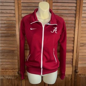 Nike Alabama Crimson Tide logo zip up track jacket